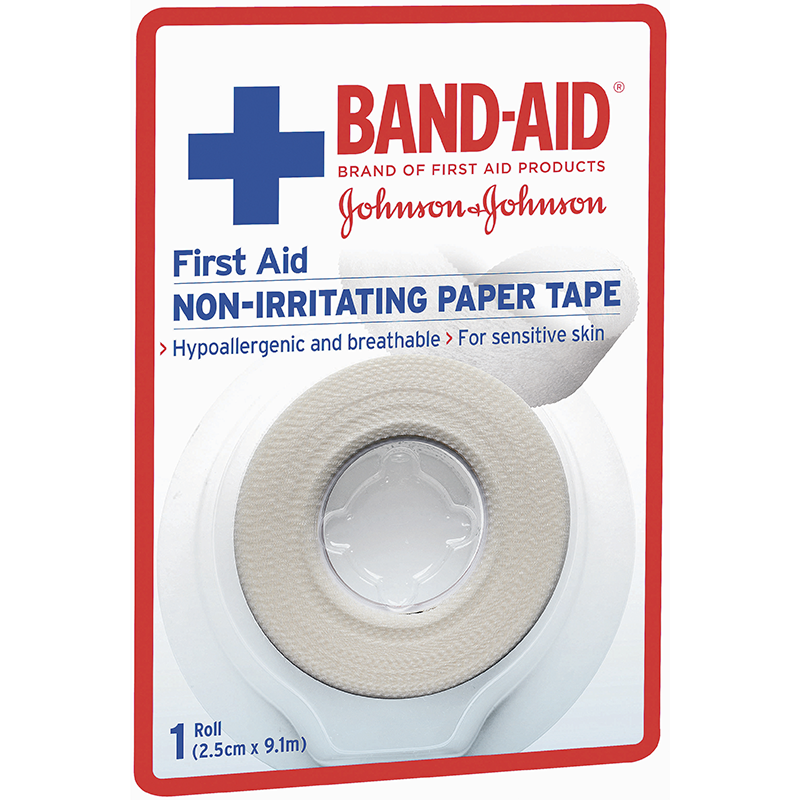 Paper Tape, for Securing Bandages Around Wounds, Safe for Sensitive Skin